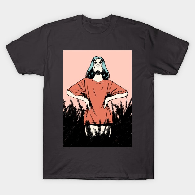 Just a Girl T-Shirt by oziazka